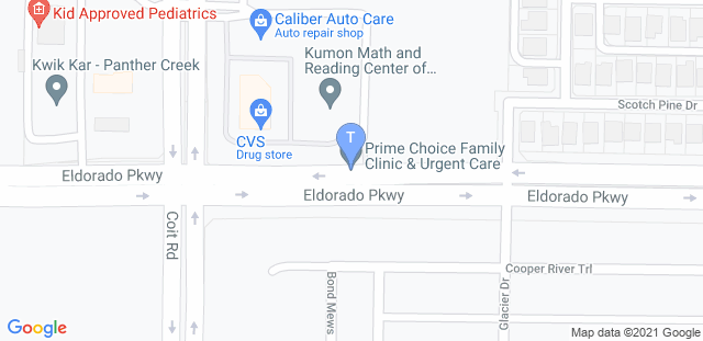 Map to Tiger Sun Martial Arts - East Frisco